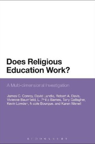 Cover of Does Religious Education Work?