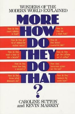 Cover of More How Do They Do That?