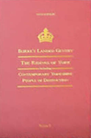 Cover of Burke's Landed Gentry