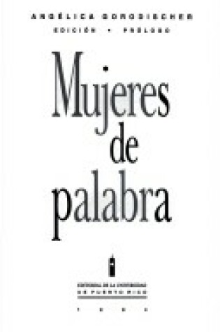 Cover of Mujeres de Parabra