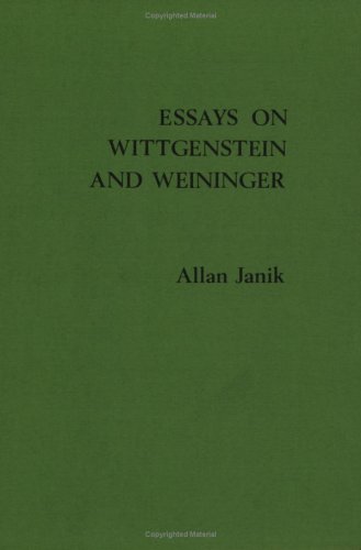 Cover of Essays on Wittgenstein and Weininger