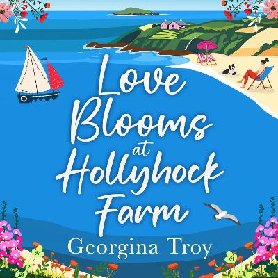 Cover of Love Blooms at Hollyhock Farm