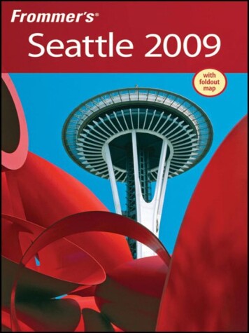 Cover of Frommer's Seattle 2009