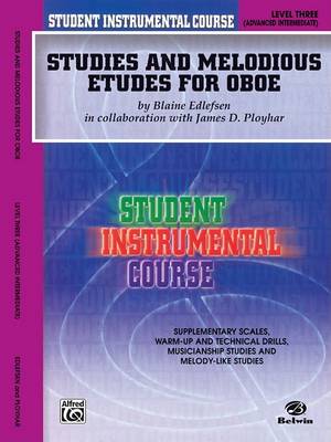 Cover of Studies and Melodious Etudes for Oboe, Level III