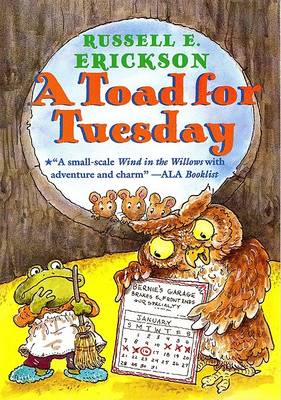 Book cover for A Toad for Tuesday