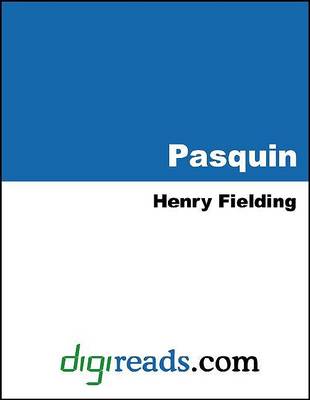 Book cover for Pasquin