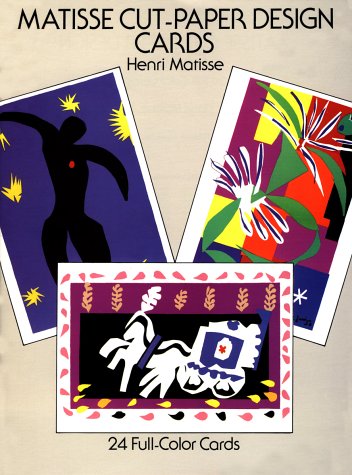 Book cover for Matisse Cut-Paper Design Postcards