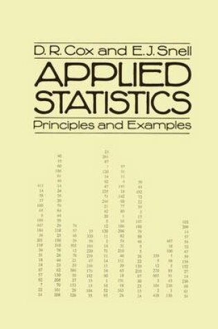 Cover of Applied Statistics