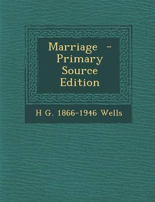 Book cover for Marriage - Primary Source Edition