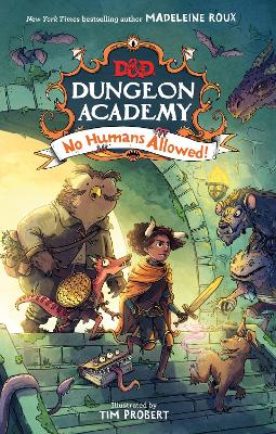 Book cover for Dungeons & Dragons: Dungeon Academy: No Humans Allowed!