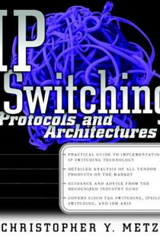 Cover of IP Switching: Protocols and Architectures