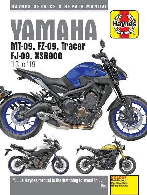 Book cover for Yamaha MT-09, FZ-09, Tracer, FJ-09, XSR900 (03 -19)