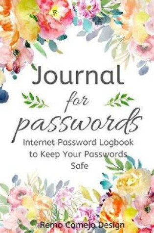 Cover of Journal for Passwords