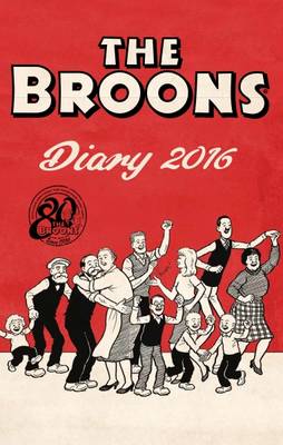 Book cover for The Broons Diary 2016