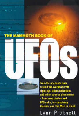 Book cover for The Mammoth Book of UFO's