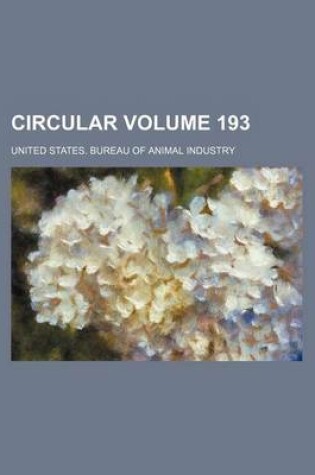 Cover of Circular Volume 193