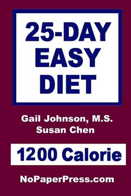 Book cover for 25-Day Easy Diet - 1200 Calorie