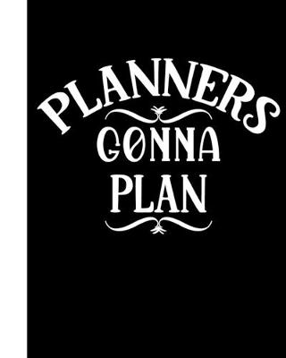 Book cover for Planners Gonna Plan