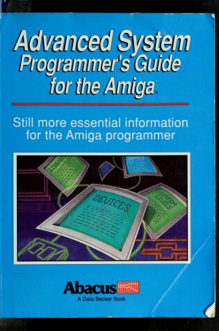 Cover of Advanced System Programmer's Guide for the Amiga