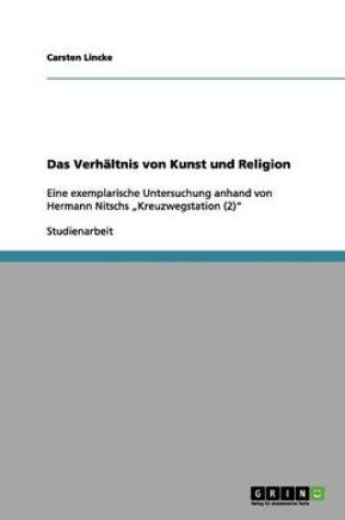 Cover of Das Verhältnis von Kunst und Religion