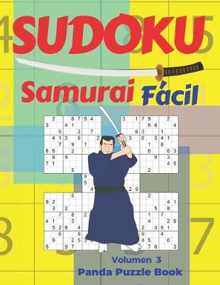 Book cover for Sudoku Samurai Facil - Volumen 3