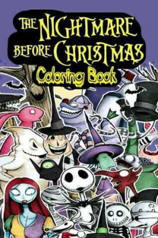 Cover of The Nightmare Before Christmas Coloring Book