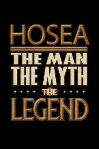 Cover of Hosea The Man The Myth The Legend