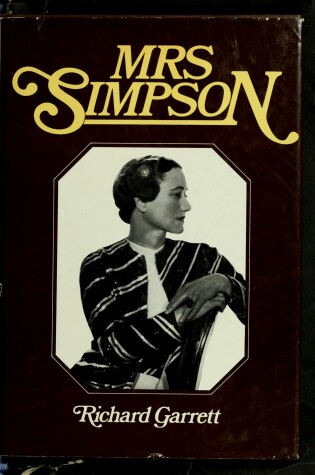 Cover of Mrs. Simpson