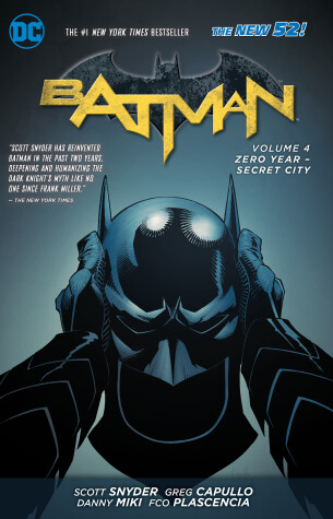 Book cover for Batman Vol. 4: Zero Year- Secret City (The New 52)