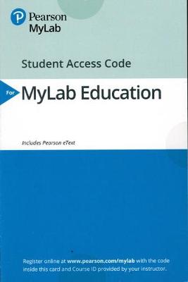 Book cover for MyLab Education with Enhanced Pearson eText -- Access Card -- for Classroom Management for Middle and High School Teachers