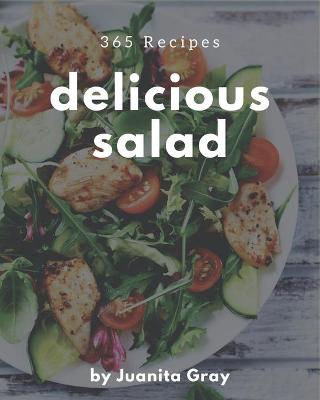 Book cover for 365 Delicious Salad Recipes