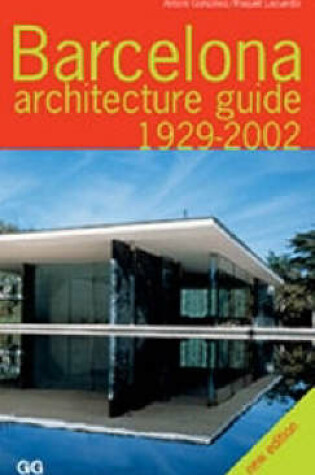 Cover of Barcelona Architecture Guide, 1929-2002