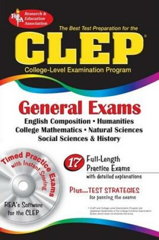 Cover of CLEP General Exams W/ CD-ROM