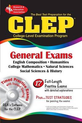 Book cover for CLEP General Exams W/ CD-ROM