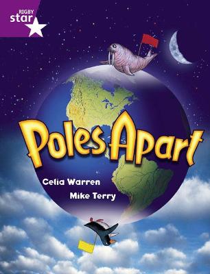 Book cover for Rigby Star Guided 2 Purple Level: Poles Apart Pupil Book (single)