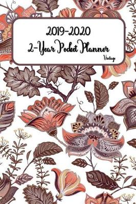 Cover of 2019-2020 2-Year Pocket Planner Vintage 6x9