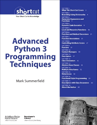 Book cover for Advanced Python 3 Programming Techniques