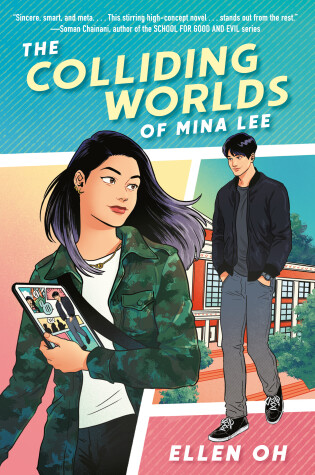 Book cover for The Colliding Worlds of Mina Lee