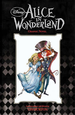 Book cover for Disney's Alice in Wonderland Graphic Novel