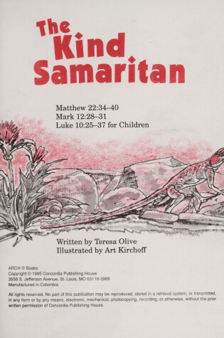 Cover of Kind Samaritan, the