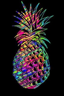 Book cover for The Colorful Neon Pineapple Journal