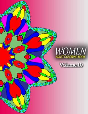 Book cover for WOMEN ADULT COLORING BOOKS - Vol.10