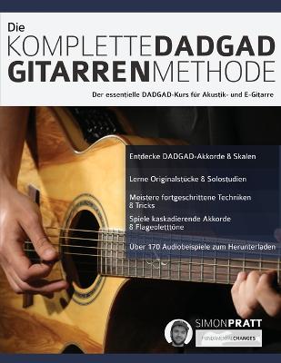 Book cover for Die komplette DADGAD Gitarrenmethode
