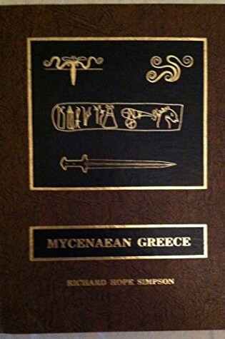 Cover of Mycenaean Greece