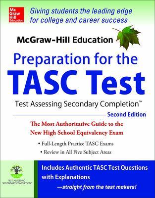 Book cover for McGraw-Hill Education Preparation for the TASC Test