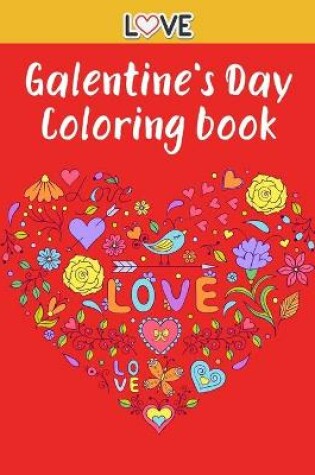 Cover of Galentine's Day Coloring book