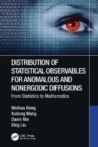 Cover of Distribution of Statistical Observables for Anomalous and Nonergodic Diffusions