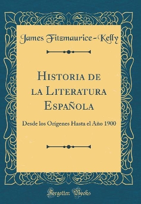 Book cover for Historia de la Literatura Espanola