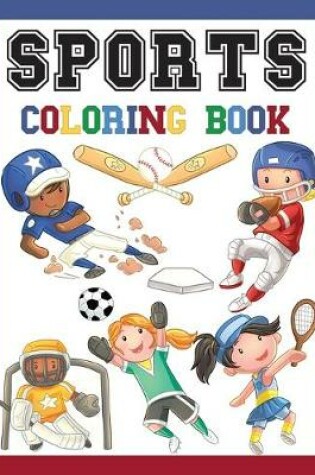 Cover of Sports Coloring Book