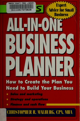 Cover of All-in-one Business Planner